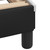 Bed Frame "Viana" without Mattress Black and White 53.9"x74.8" Faux Leather