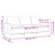 3-Seater Sofa Black 70.9" Fabric