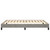 Bed Frame without Mattress Light Gray 59.8"x79.9" Queen Velvet