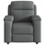 Recliner Chair Dark Grey Fabric