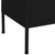 Storage Cabinet Black 31.5"x13.8"x40" Steel