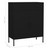 Storage Cabinet Black 31.5"x13.8"x40" Steel