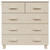 Sideboard HAMAR Honey Brown 31.1"x15.7"x31.5" Solid Wood Pine