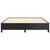 Bed Frame without Mattress Black 76"x79.9" King Faux Leather