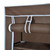 Fabric Shoe Cabinet with Cover 22" x 11" x 64" Brown