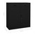 Office Cabinet Black 35.4"x15.7"x40.2" Steel