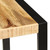 Dining Table 63"x31.5"x29.5" Solid Mango Wood