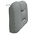 Headboard Cushion "Hvar" Light Gray 39.4" Fabric