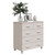 Sideboard HAMAR White 31.1"x15.7"x31.5" Solid Wood Pine