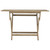 Folding Patio Table Gray 47.2"x27.6"x29.5" Solid Wood Teak
