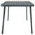 7 Piece Patio Dining Set Steel Dark Gray