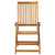 Patio Reclining Chairs 3 pcs Solid Acacia Wood