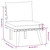 6 Piece Patio Lounge Set with Cushions Solid Acacia Wood