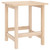 Patio Adirondack Chair with Table Solid Fir Wood
