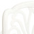 Patio Chairs 2 pcs Cast Aluminum White
