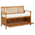 Patio Storage Bench Solid Acacia Wood 47.2"x24.8"x33.1