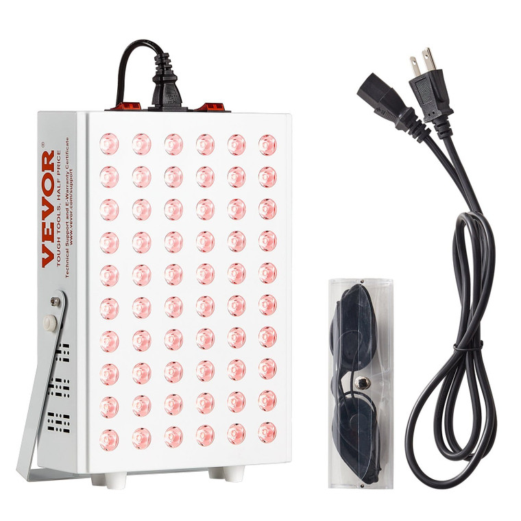 Red Light Therapy for Body Face, 60 Dual-Chip LEDs, Red 660nm & Near Infrared 850nm Combo, High Pow