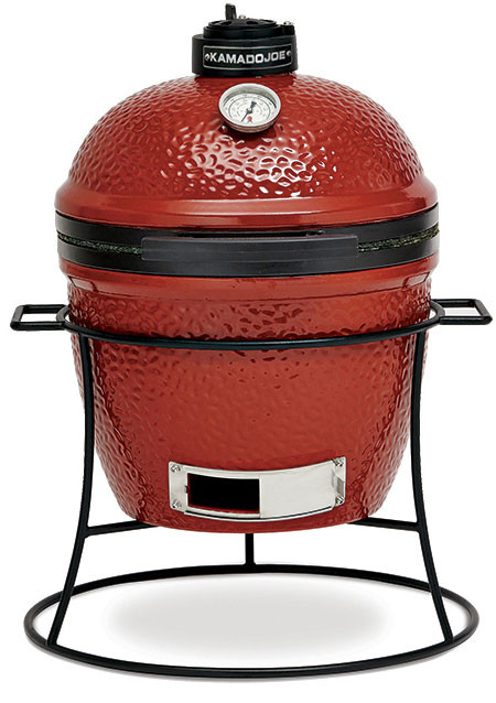 Kamado Joe 13.5" Joe Jr. Red Ceramic Grill - KJ13RH