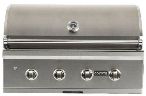Coyote 36" Stainless Steel Built-In C-Series Liquid Propane Grill