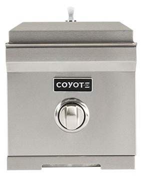 Coyote Stainless Steel Liquid Propane Gas Single Side Burner