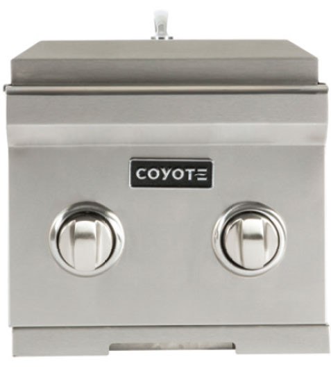 Coyote Stainless Steel Natural Gas Double Side Burner