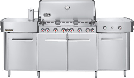Weber Summit Stainless Steel Liquid Propane Gas Grill Center