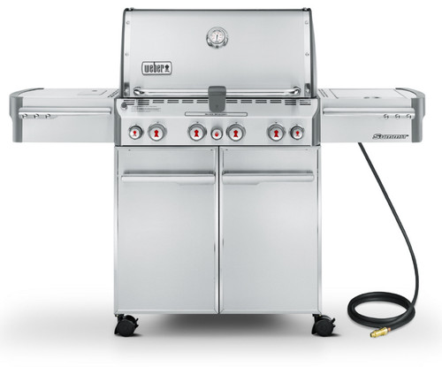 Weber Summit S-470 Natural Gas Stainless Steel Outdoor Grill