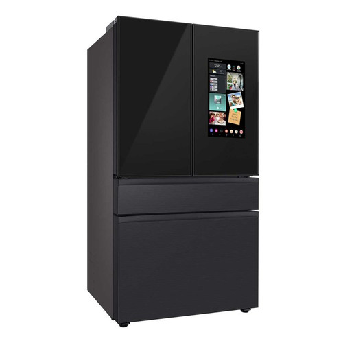 Samsung Refrigerator BESPOKE 4 Door French Door Family Hub 29 Cu Ft in Charcoal