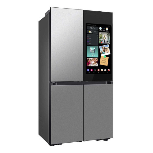 Samsung 4-Door Refrigerator Bespoke 23 Cu. Ft. in Fingerprint Resistant Stainless Steel