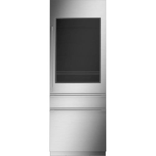 Monogram Refrigerator Built-In Bottom Freezer 30" Custom Panel