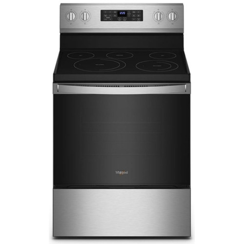 Whirlpool 5.3 Cu. Ft. Fingerprint Resistant Stainless Steel Electric 5-In-1 Air Fry Oven