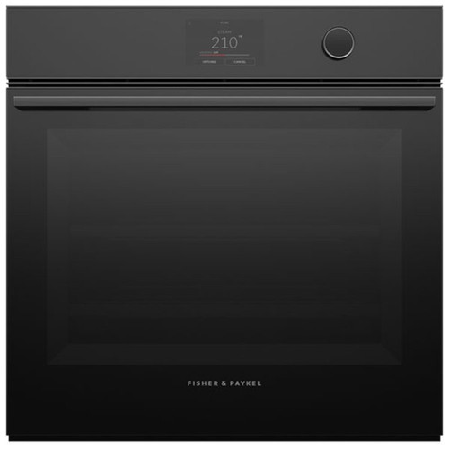 Fisher & Paykel ADA Series 11 24-Inch Combination Steam Oven in Black Glass