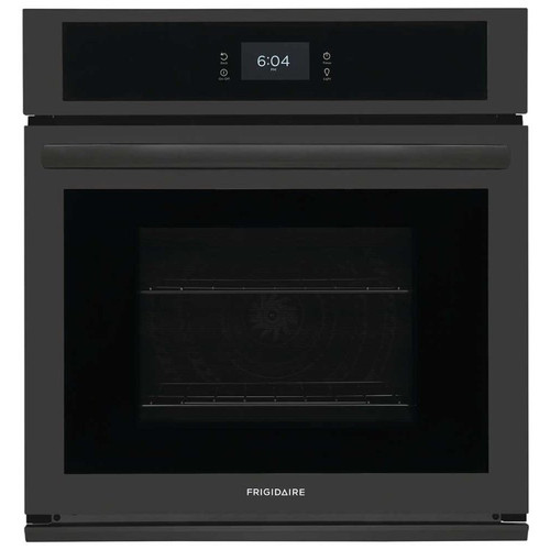 Frigidaire 27 Black Single Electric Wall Oven With Fan Convection