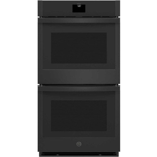 GE Double Wall Oven Smart Built-In Convection 27 Inch in Black
