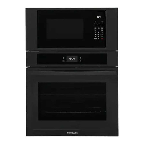 Frigidaire 30" Black Built-In Electric Microwave Combination Wall Oven With Fan Convection