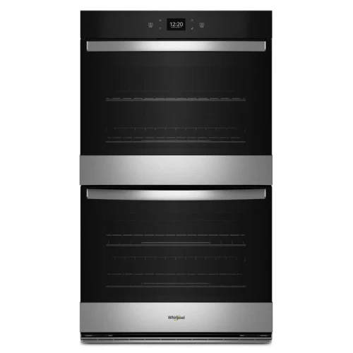 Whirlpool 27-Inch Double Wall Oven with Air Fry When Connected in Fingerprint Resistant Stainless Steel - WOED5027LZ