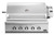 DCS 36" Stainless Steel Traditional Built-In Liquid Propane Gas Grill With Rotisserie