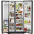 KitchenAid Refrigerator Side-by-Side Counter Depth Exterior Water/Ice Dispenser