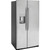 GE Profile Refrigerator Side-by-Side Counter Depth 21.9 Cu Ft in Fingerprint Resistant Stainless Steel