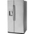 GE Profile Refrigerator Side-by-Side Counter Depth 21.9 Cu Ft in Fingerprint Resistant Stainless Steel