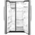 GE Refrigerator Side-by-Side Counter Depth 21.8 Cu Ft in Fingerprint Resistant Stainless Steel