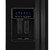 Whirlpool Refrigerator Side-by-Side Counter Depth ADA 36" in Black