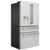 Cafe Refrigerator 4 Door French Door Counter Depth Smart 22.3 Cu Ft in Matte White