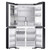 Samsung 4-Door Refrigerator Bespoke 23 Cu. Ft. in Fingerprint Resistant Stainless Steel