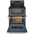KitchenAid 30 In. PrintShield Black Stainless Steel Electric Double Oven Convection Range