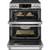 Cafe ADA 30 In. Stainless Steel With Brushed Stainless Smart Front-Control Radiant And Convection Double-Oven Slide-In Electric Range - CES750P2MS1