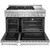 KitchenAid 48 In. Stainless Steel Smart Commercial-Style Gas Range With Griddle