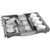Bosch 800 Series 24-Inch Dishwasher in Anti-Fingerprint Stainless Steel