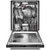 KitchenAid 24" PrintShield Stainless Steel Dishwasher With FreeFlex Third Rack And LED Interior Lighting