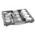 Bosch 500 Series 24-Inch Pocket Handle Dishwasher